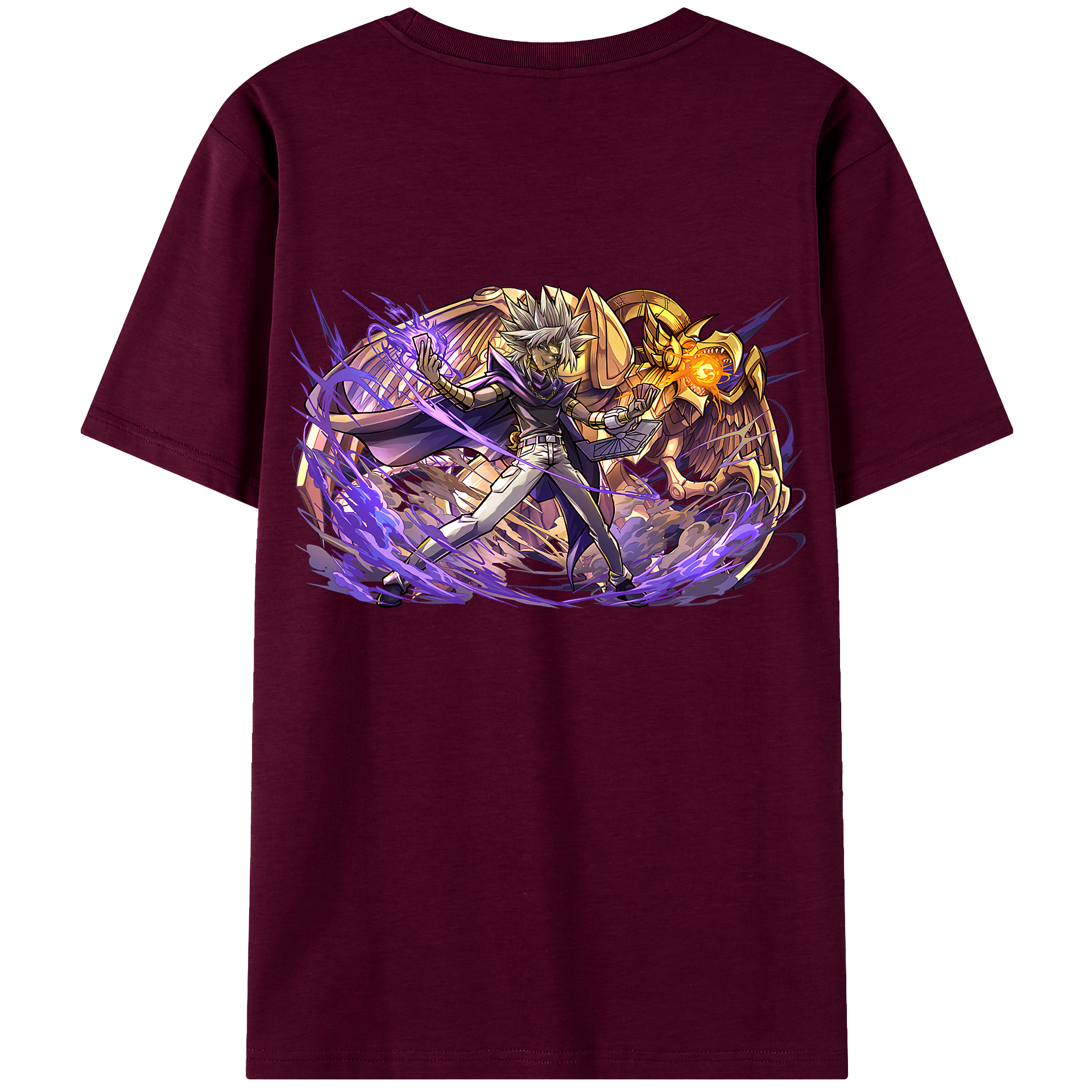 遊☆戯☆王 Yu-Gi-Oh! レディース半袖Tシャツ(バックプリント)